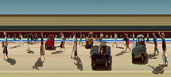 Cetona: IL MERCATO A SINISTRA #1, 2007 Cetona, IT