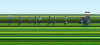 Cetona: A VENDEMMIARE CON DAGLAS, 2007 Cetona, IT