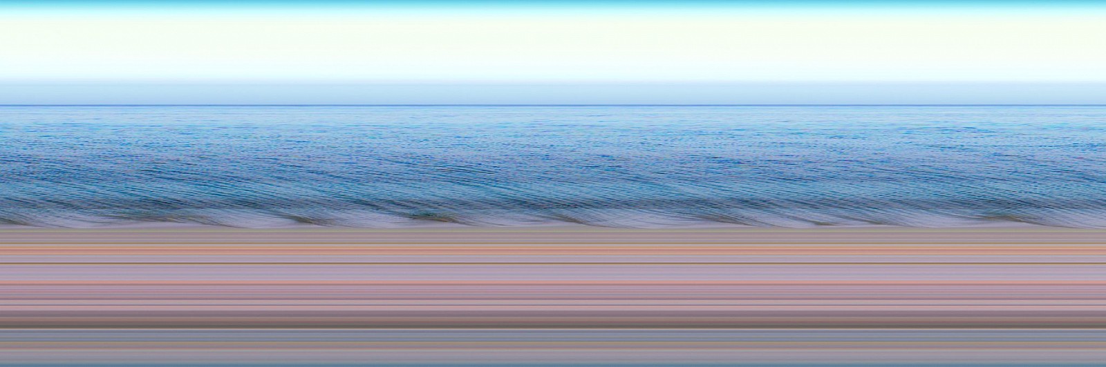 Jay Mark Johnson, COZUMEL WAVES #14, 2009 Cozumel MX
archival pigment on paper, mounted on aluminum, 40 x 120 in. (101.6 x 304.8 cm)