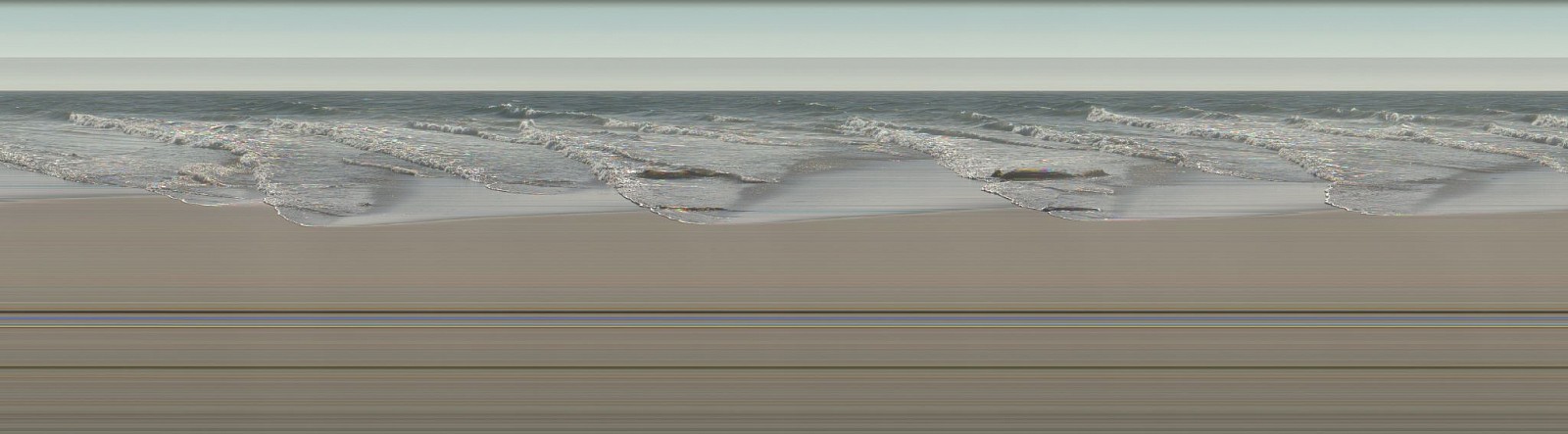 Jay Mark Johnson, POINT DUME WAVES #4, 2006 Malibu CA
archival pigment on paper, mounted on aluminum, 40 x 144 in. (101.6 x 365.8 cm)