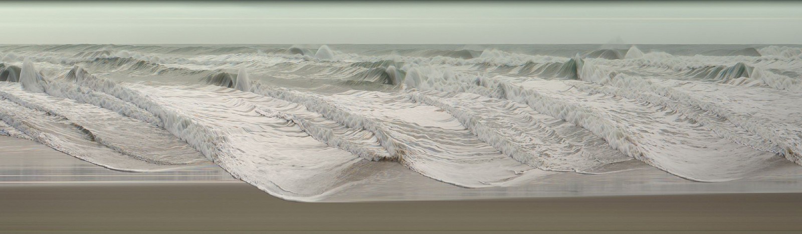Jay Mark Johnson, STORM AT SEA #2, 2010 Malibu - Ventura CA
archival pigment on paper, mounted on aluminum, 40 x 136 in. (101.6 x 345.4 cm)