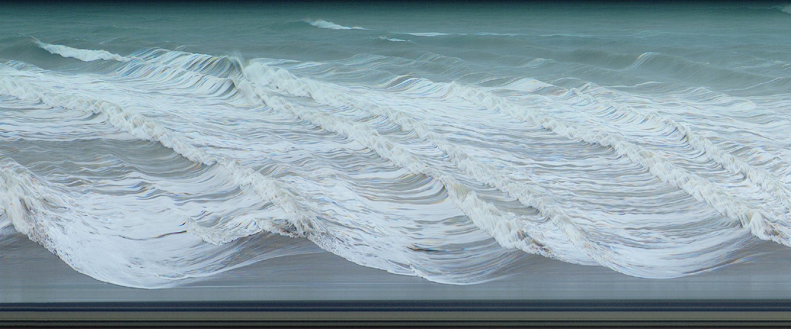 Jay Mark Johnson, STORM AT SEA #11, 2010 Malibu - Ventura CA
archival pigment on paper, mounted on aluminum, 40 x 96 in. (101.6 x 243.8 cm)