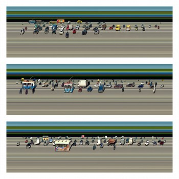 Traffic: SPACETIME TRAFFIC 3, 2019 Los Angeles CA