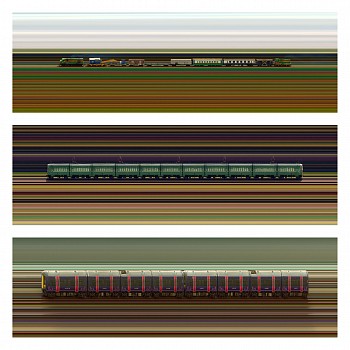 Trains: SPACETIME TRAINS 1, 2019 Los Angeles CA