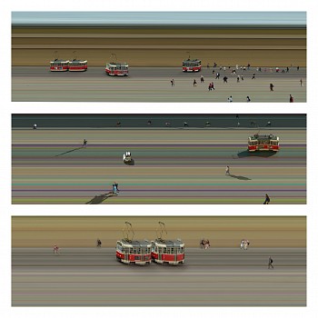 Prague: SPACETIME TRAINS 2, 2019 Los Angeles CA