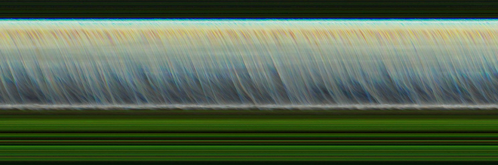 Jay Mark Johnson, AKAKA KASKATA 7, 2010 Akaka Falls HI
archival pigment on paper, mounted on aluminum, 40 x 120 in. (101.6 x 304.8 cm)