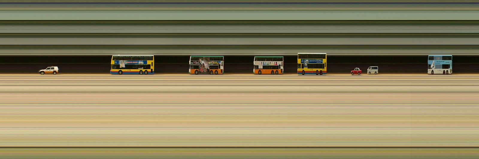 Jay Mark Johnson, HONG KONG 9-1, 2008 Hong Kong CN
archival pigment on paper, mounted on aluminum, 40 x 120 in. (101.6 x 304.8 cm)