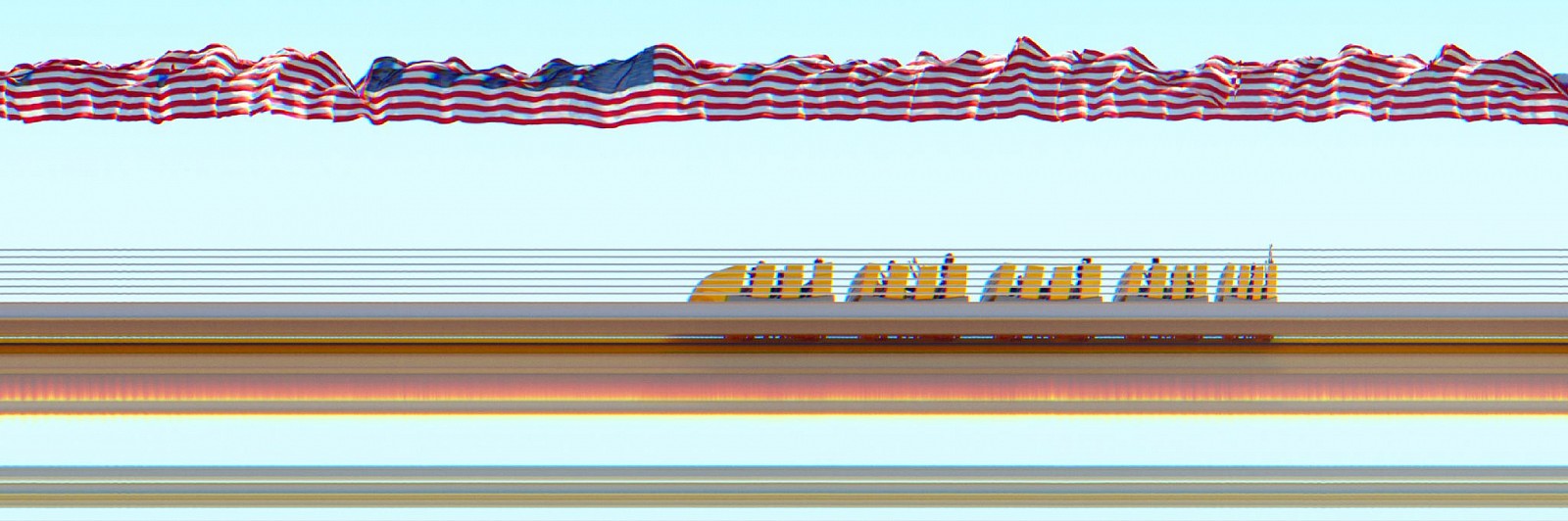 Jay Mark Johnson, SANTA MONICA ROLLER COASTER 3, 2007 Santa Monica CA
archival pigment on paper, mounted on aluminum, 40 x 120 in. (101.6 x 304.8 cm)