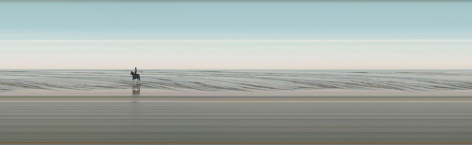 Jay Mark Johnson, BRIGHTON BEACH HORSEBACK, 2012 United Kingdom
archival pigment on paper, mounted on aluminum, 40 x 100 in. (101.6 x 254 cm)